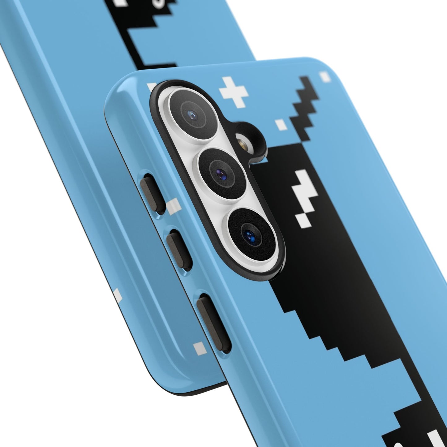 Pixel Glass Tough Phone Case for Samsung