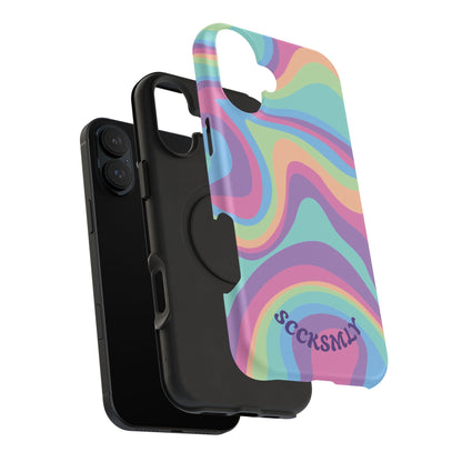 Pastel Swirl Phone Case for Apple