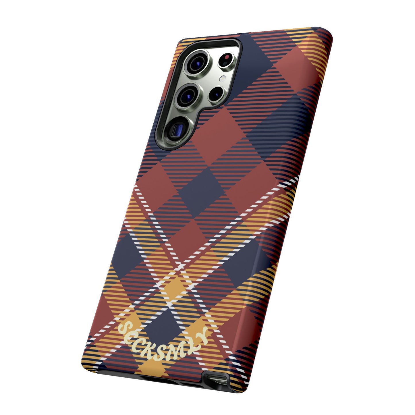 Harvest Tartan Phone Case for Samsung