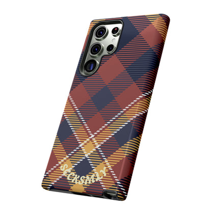 Harvest Tartan Phone Case for Samsung