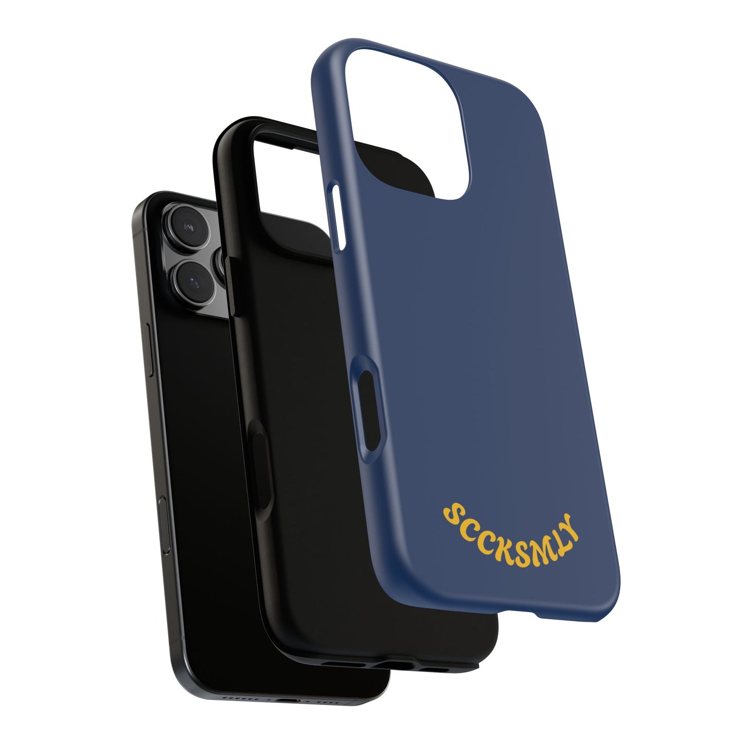 SOLID Cobalt Haze Tough Case for Apple