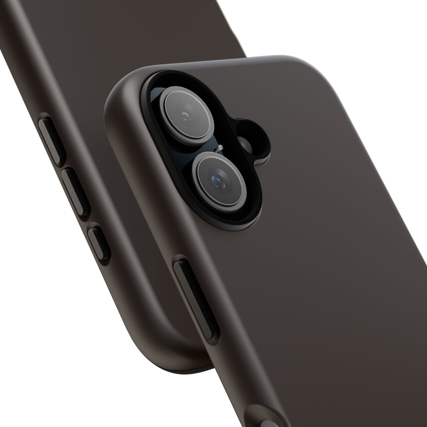 SOLID Espresso Mint Tough Phone Case for Apple