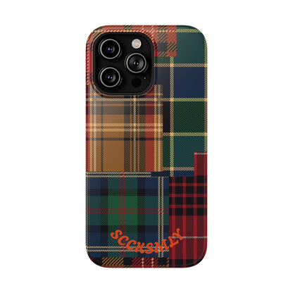 Heritage Hues Patchwork Tough Phone Case for Apple