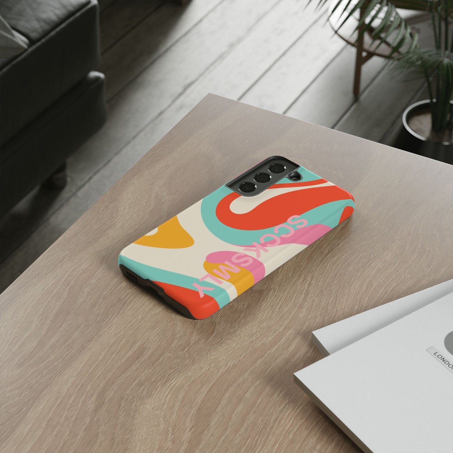 Psychodelic Acid Swirl Phone Case for Samsung