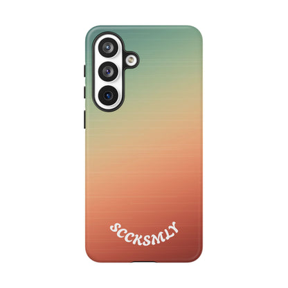 Warm Ombré Tough Phone Case for Samsung