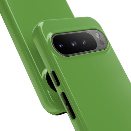 SOLID Matcha Moss Tough Phone Case for Google Pixel