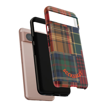 Heritage Hues Patchwork Tough Phone Case for Google Pixel