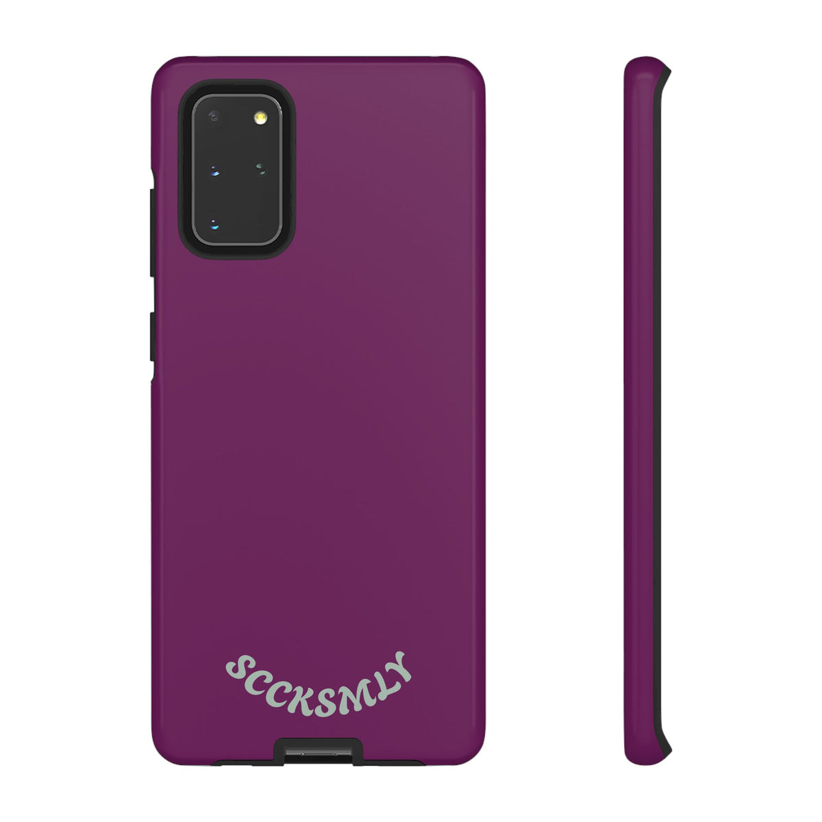 SOLID Amethyst Matte Tough Phone Case for Samsung
