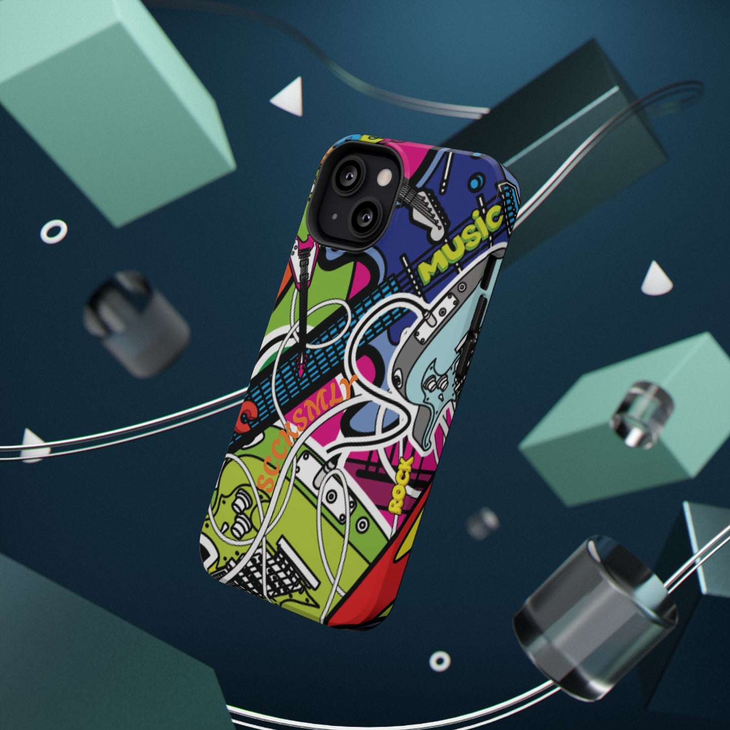 KaleidoWoah Tough Phone Case for Apple
