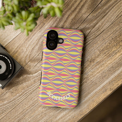 Electric Orbit Tough Phone Case for Apple