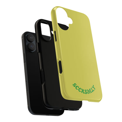 SOLID Lemon Pop Tough Case for Apple