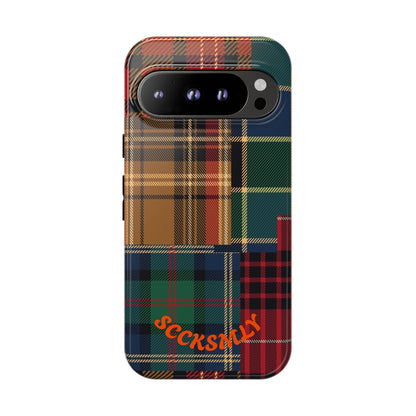 Heritage Hues Patchwork Tough Phone Case for Google Pixel