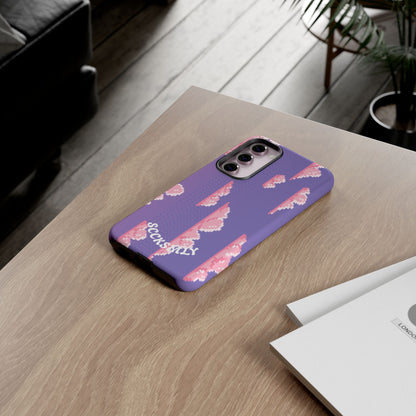 Purple Cotton Candy Sky Tough Phone Case for Samsung