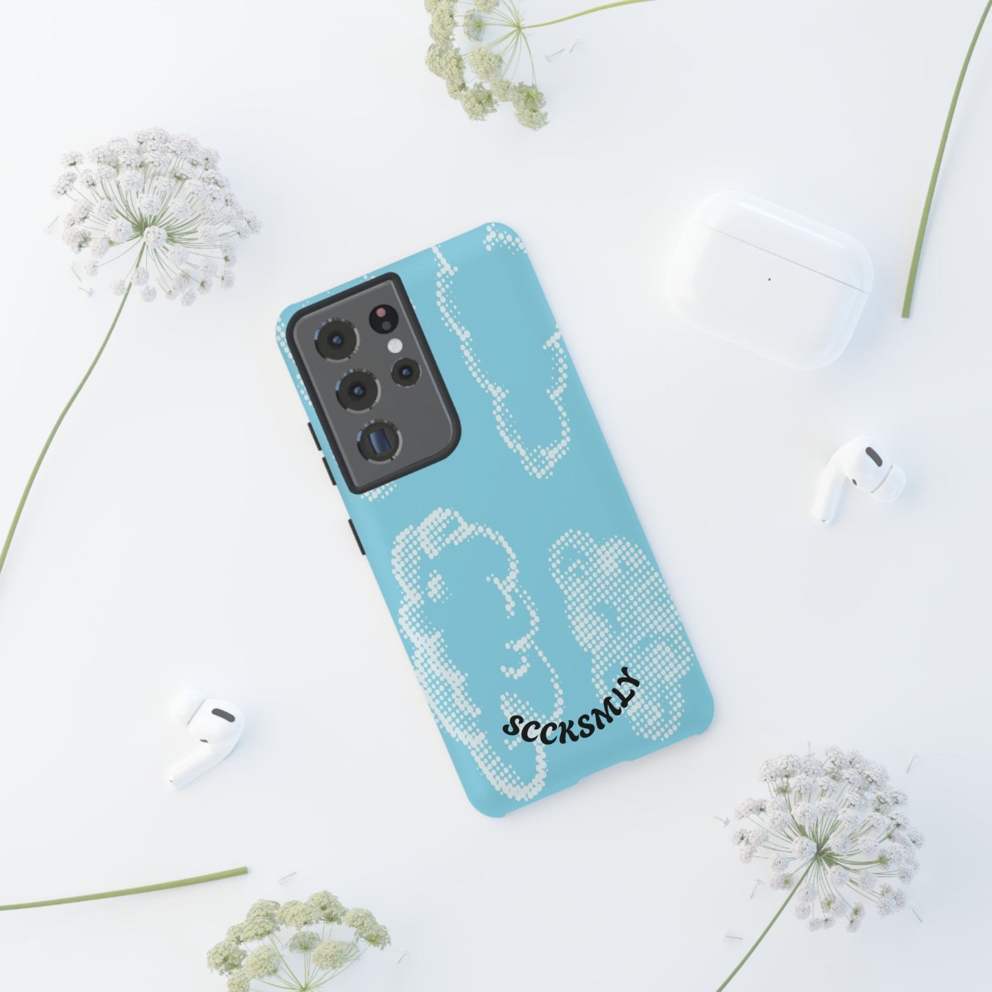Comic Dot Sky Tough Phone Case for Samsung