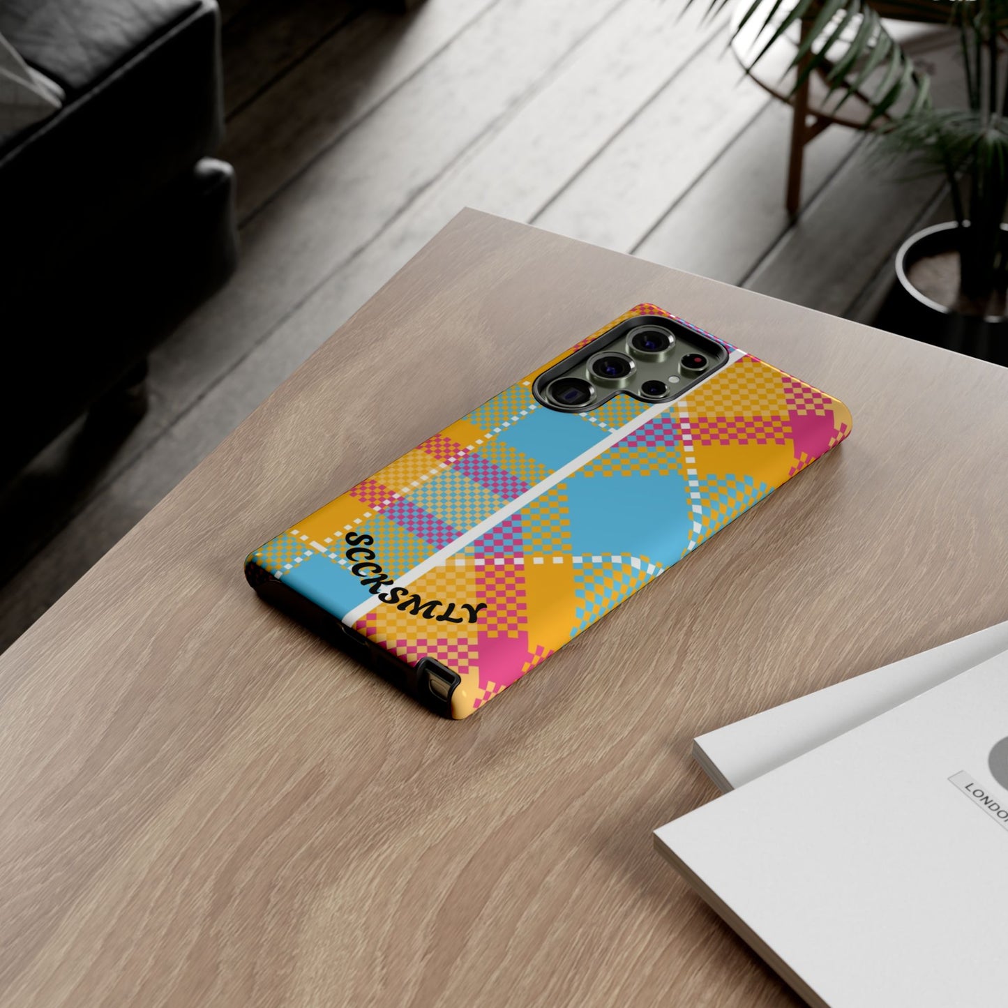 Pattern Punch Phone Case for Samsung