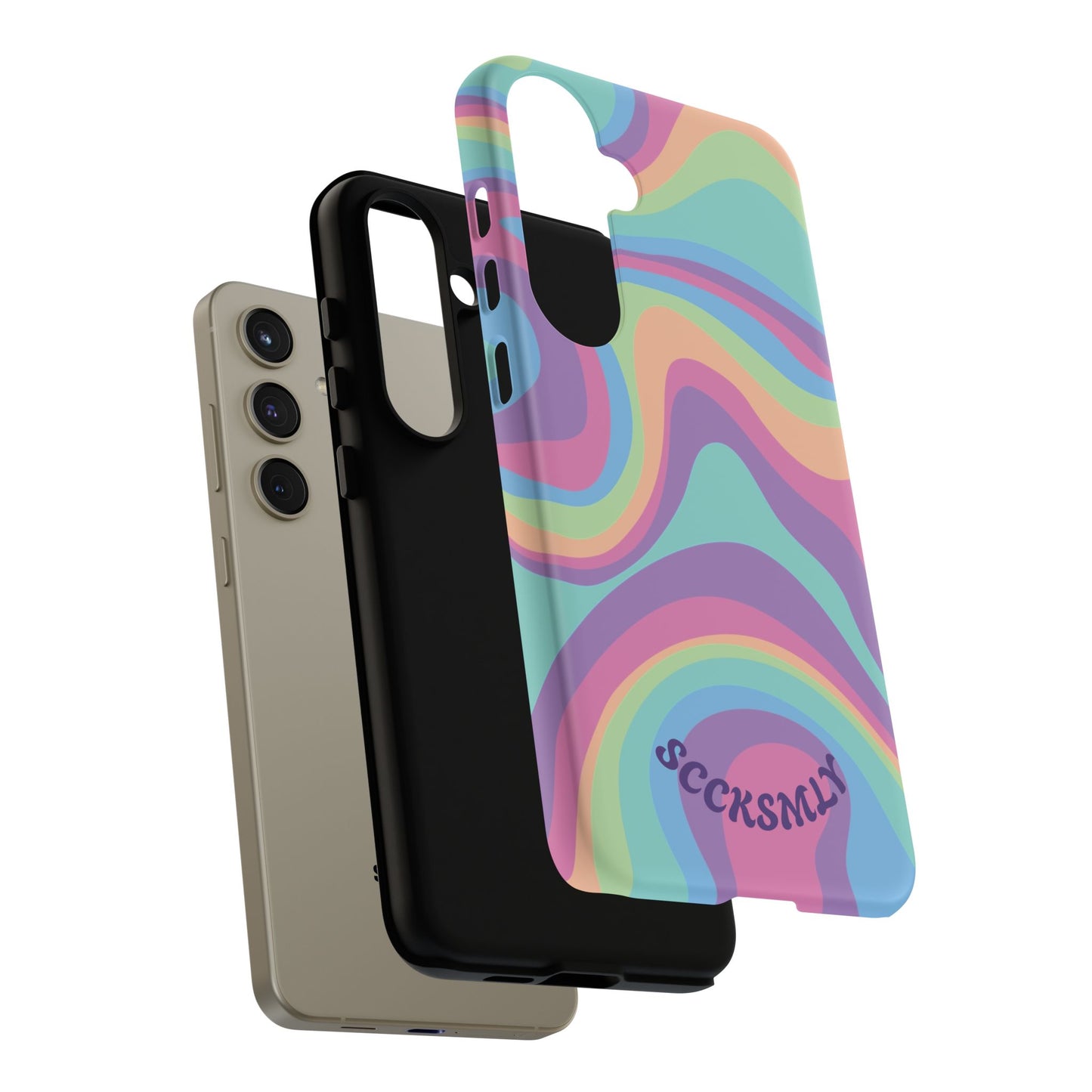 Pastel Swirl Phone Case for Samsung