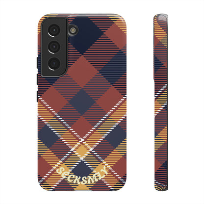 Harvest Tartan Phone Case for Samsung