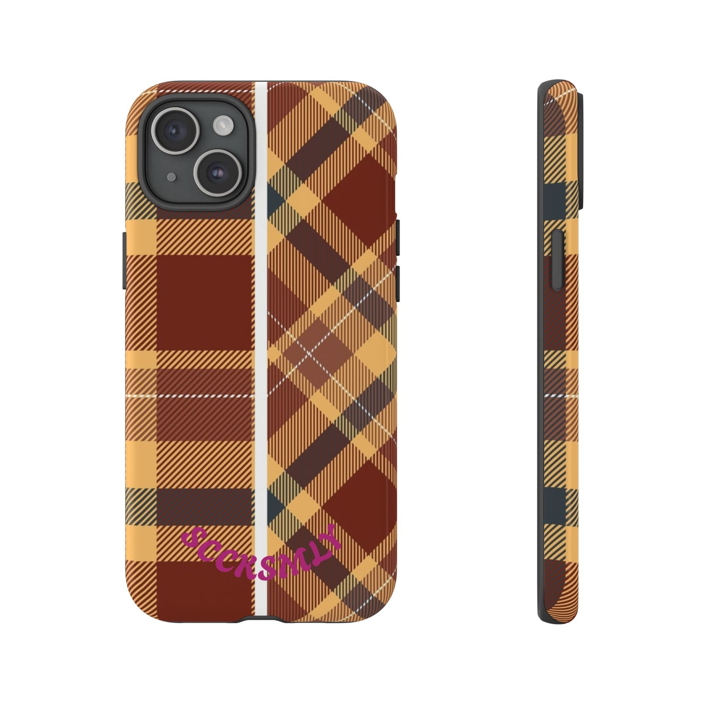 Autumn Plaid Phone Case for Apple