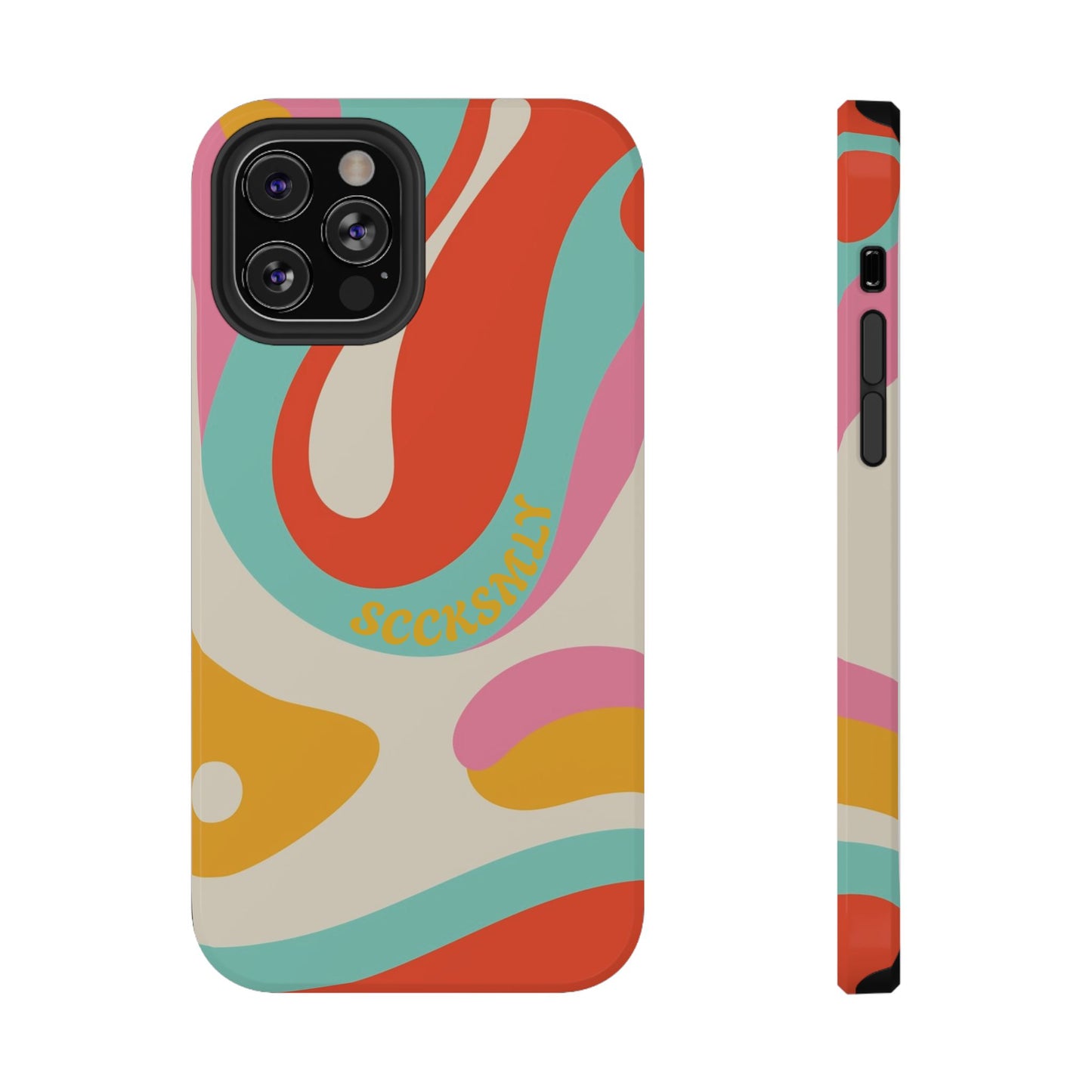 Psychodelic Acid Swirl Phone Case for Apple
