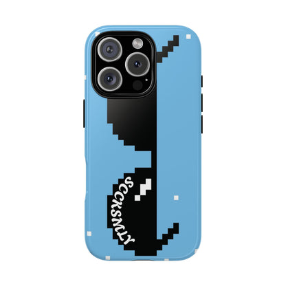 Pixel Glass Tough Phone Case for Apple