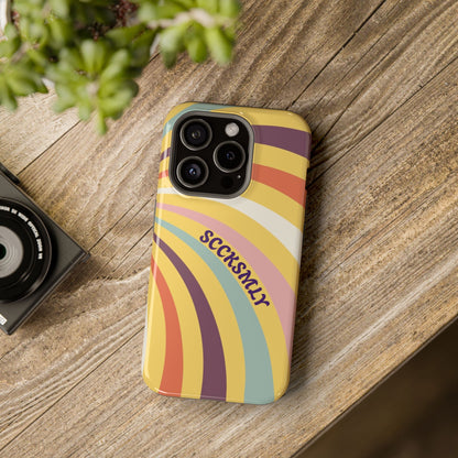 Vintage Groove Phone Case for Apple