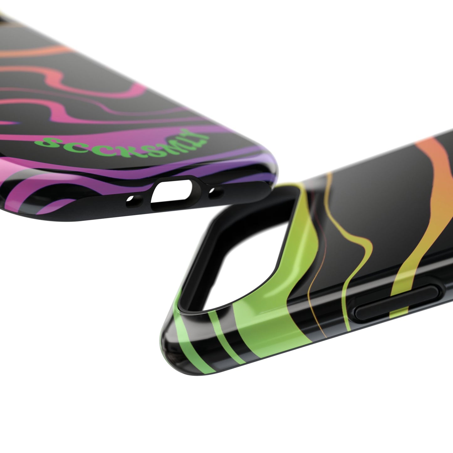 Dark Rainbow Phone Case for Apple