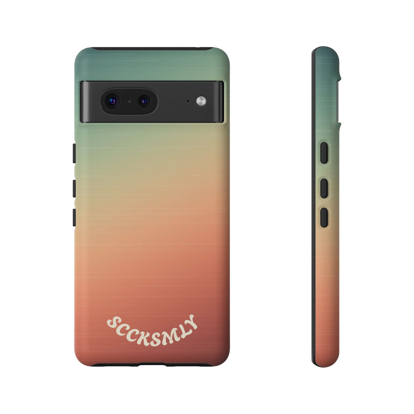 Warm Ombré Tough Phone Case for Google Pixel