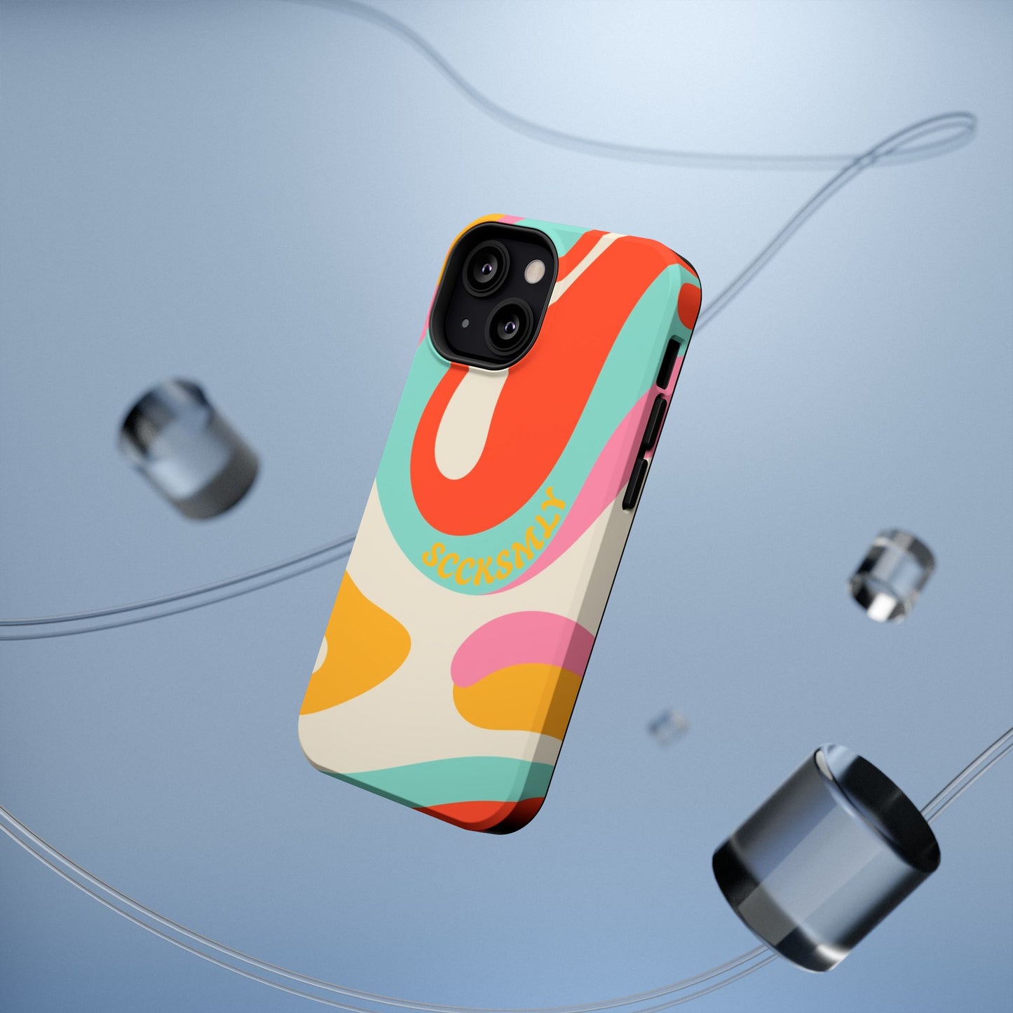 Psychodelic Acid Swirl Phone Case for "IOS or Apple"