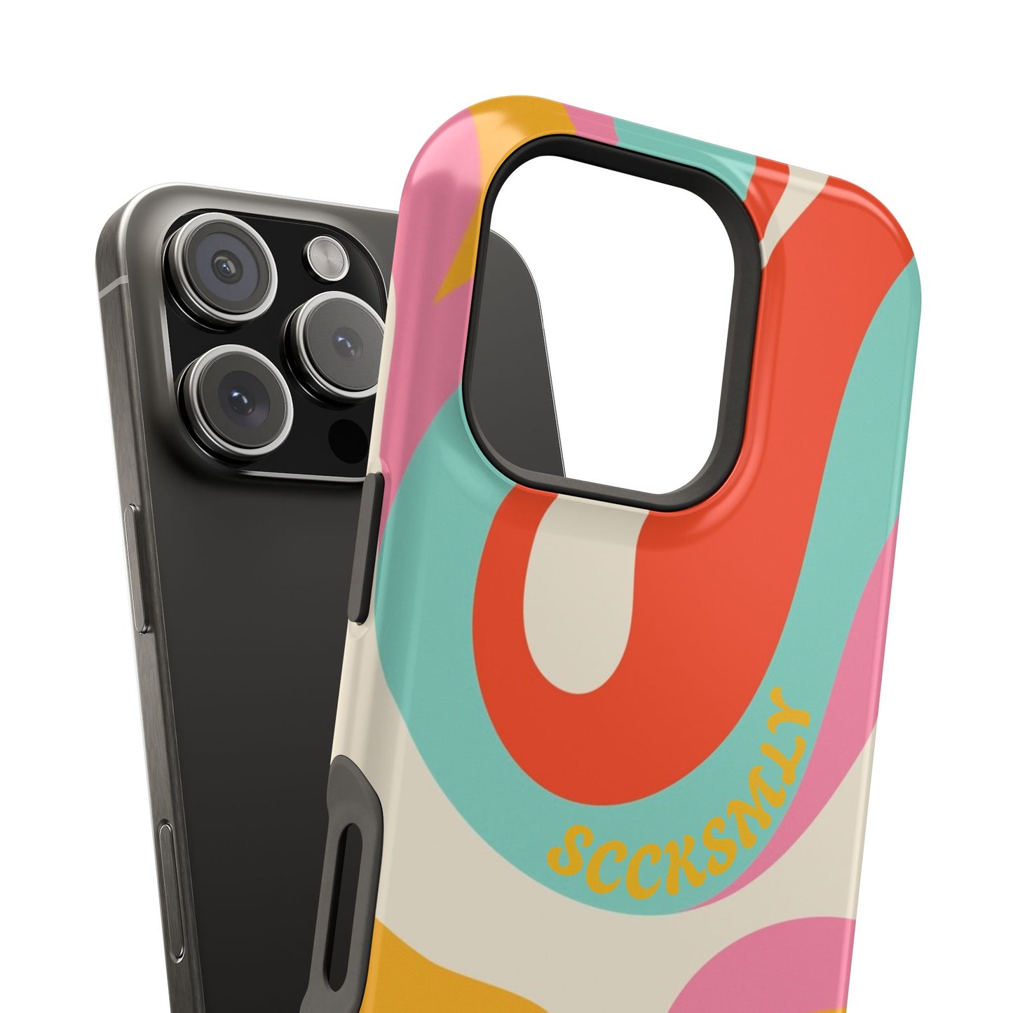 Psychodelic Acid Swirl Phone Case for Apple