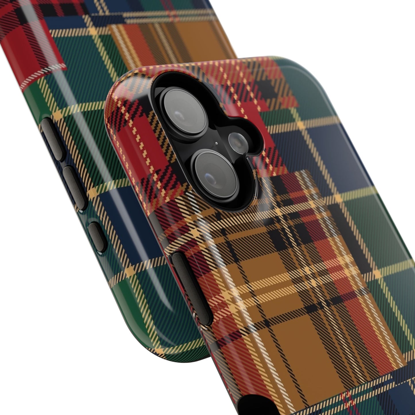 Heritage Hues Patchwork Tough Phone Case for Apple