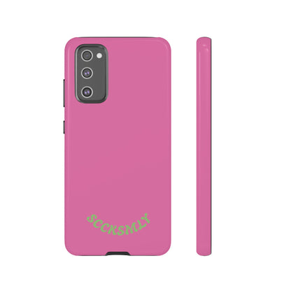 SOLID Sweet Static Pink Tough Case for Samsung