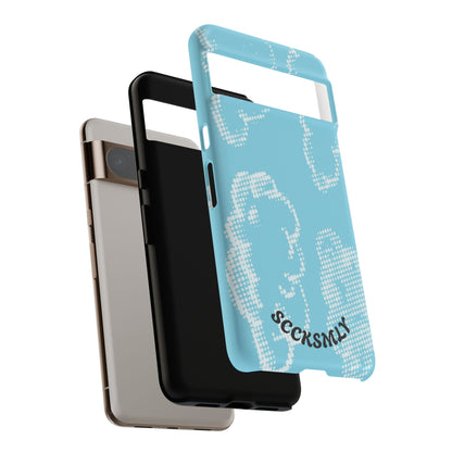 Comic Dot Sky Tough Phone Case for Google Pixel