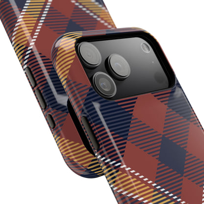 Harvest Tartan Phone Case for Apple