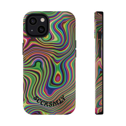 Acid Swirl Phone Case for Apple