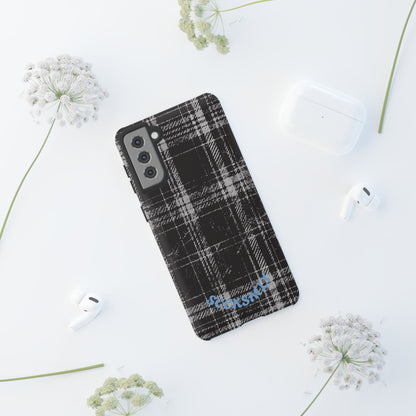 Smoky Grungy Plaid Phone Case for Samsung