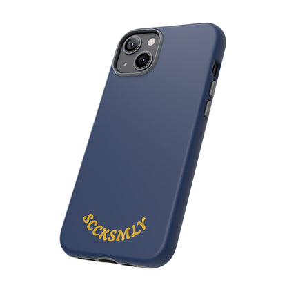 SOLID Cobalt Haze Tough Case for Apple