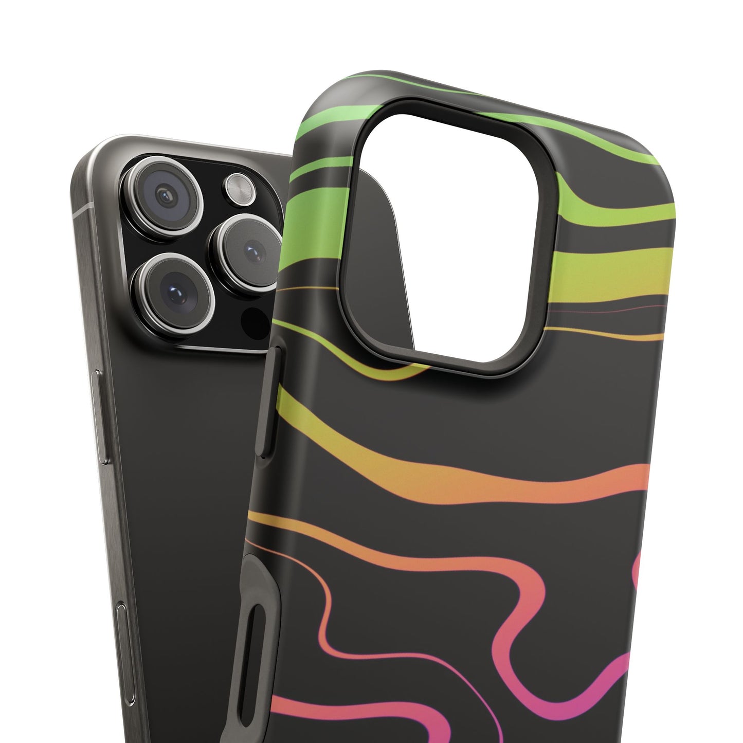 Dark Rainbow Phone Case for Apple