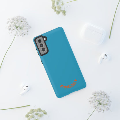 SOLID Blue Spook Tough Case for Samsung