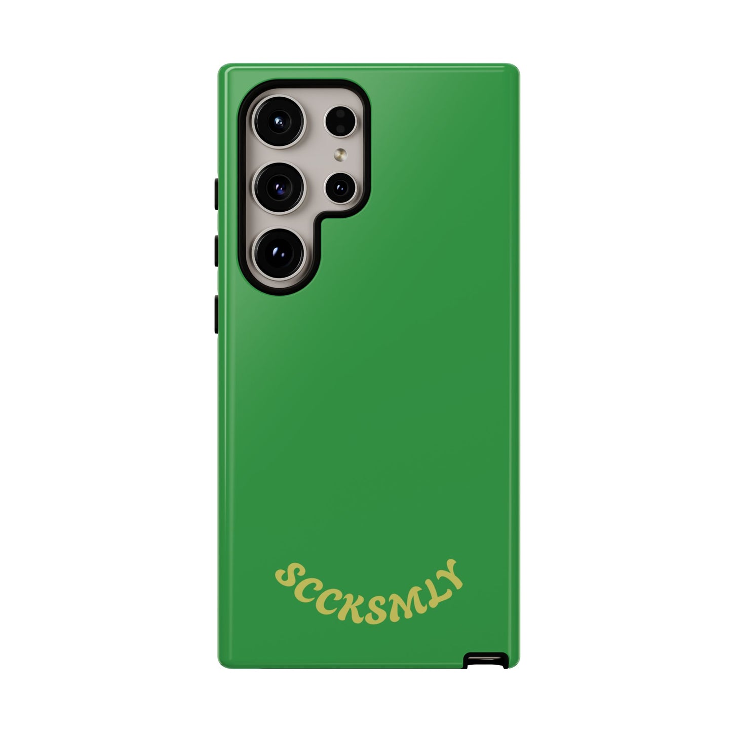 SOLID Green Grin Tough Case for Samsung