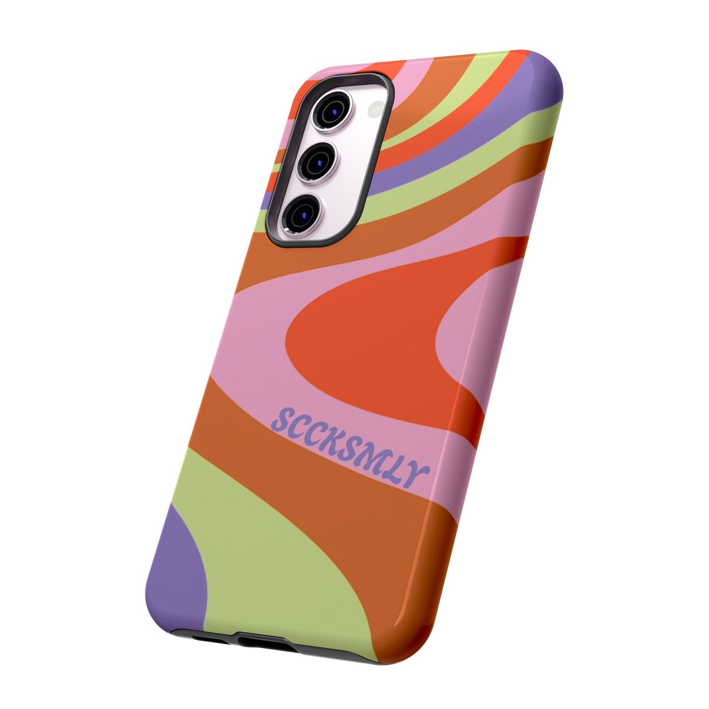 Curvy Swirl Phone Case for Samsung