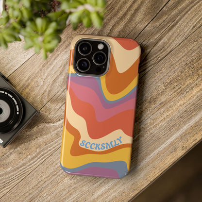 Warm Retro Phone Case for Apple