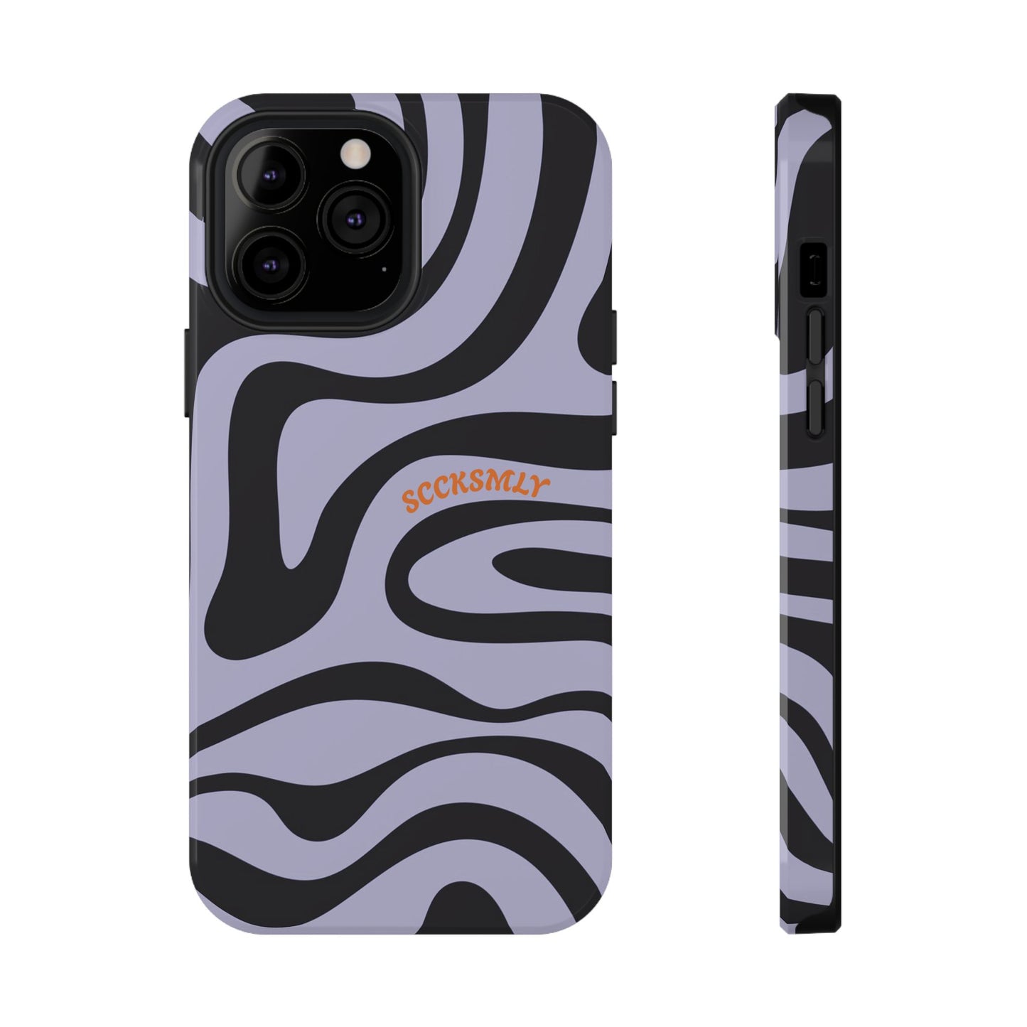 Purple Swirl Phone Case for Apple