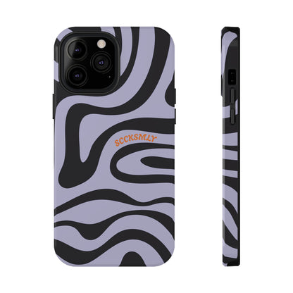 Purple Swirl Phone Case for Apple