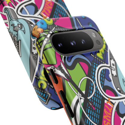 KaleidoWoah Tough Phone Case for Google Pixel