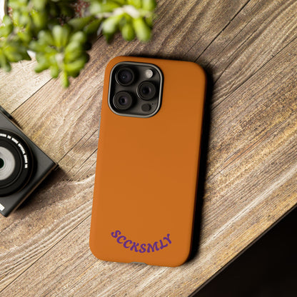 SOLID Burned Plum Tough Case for Apple