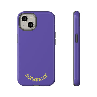SOLID Dreamy Dusk Purple Tough Case for Apple