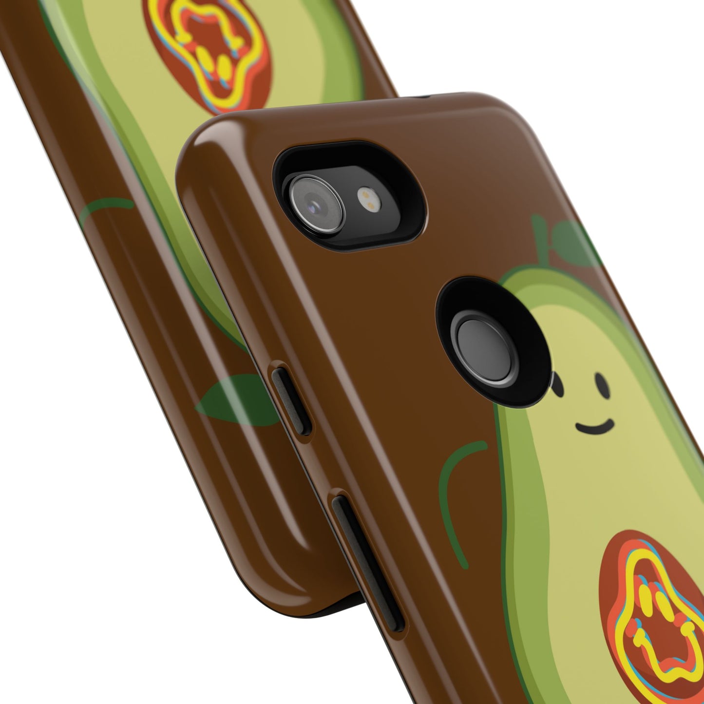 "Google Pixel" Playful Vegan Avocado Phone Case - Tough, Durable Protection with a Fun Design