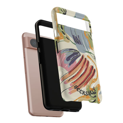 Botanical Strokes Palette Tough Phone Case for Google Pixel