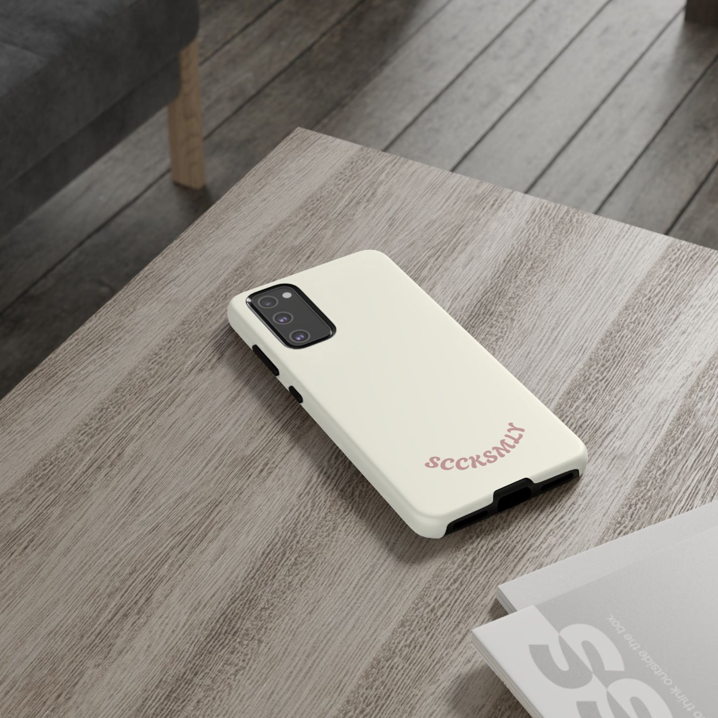 Sweet Oat Milk Tough Phone Case for Samsung