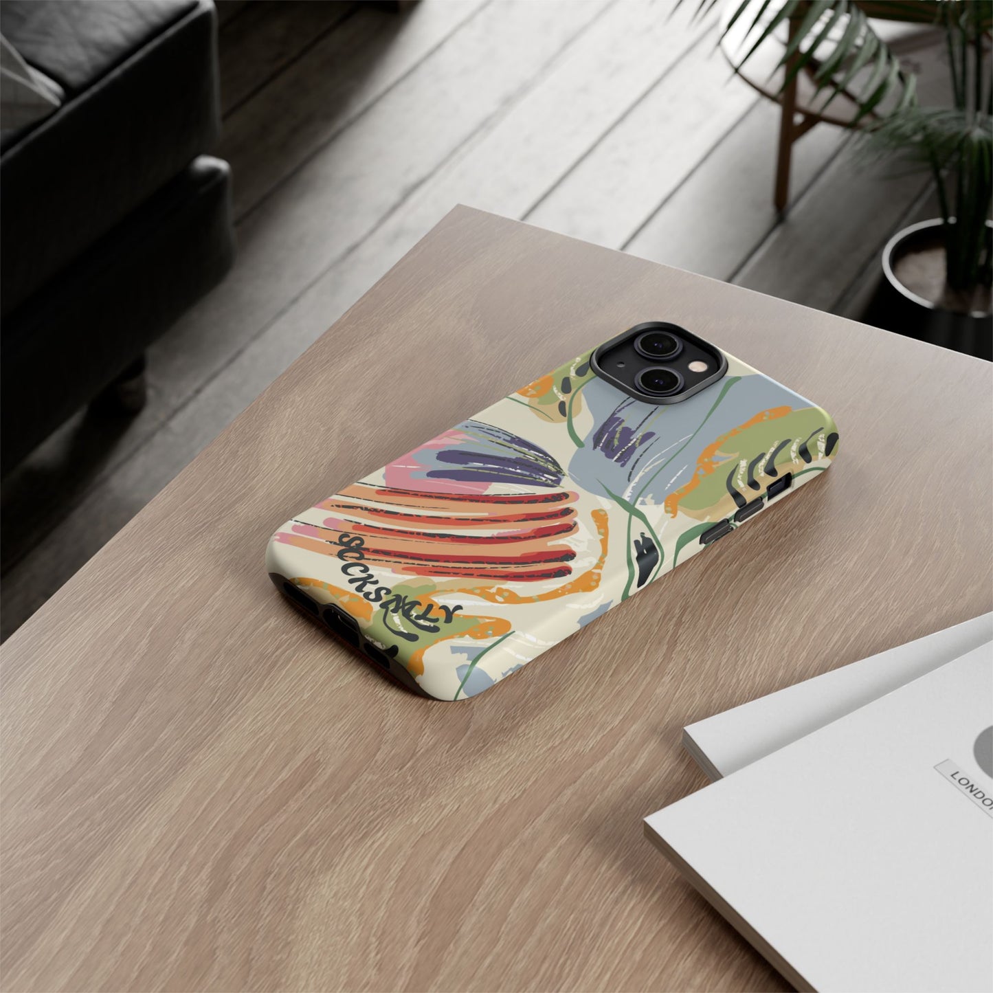 Botanical Strokes Palette Tough Phone Case for Apple